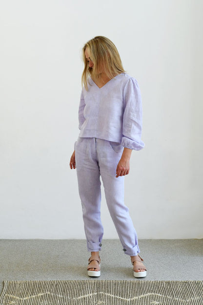 Linen Pants & Linen Top