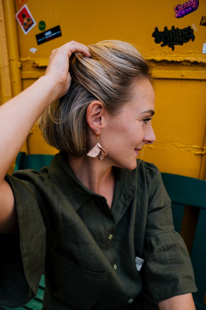 Hanging Petals Earrings